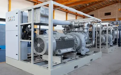 Oil Free Screw Air Compressor Package